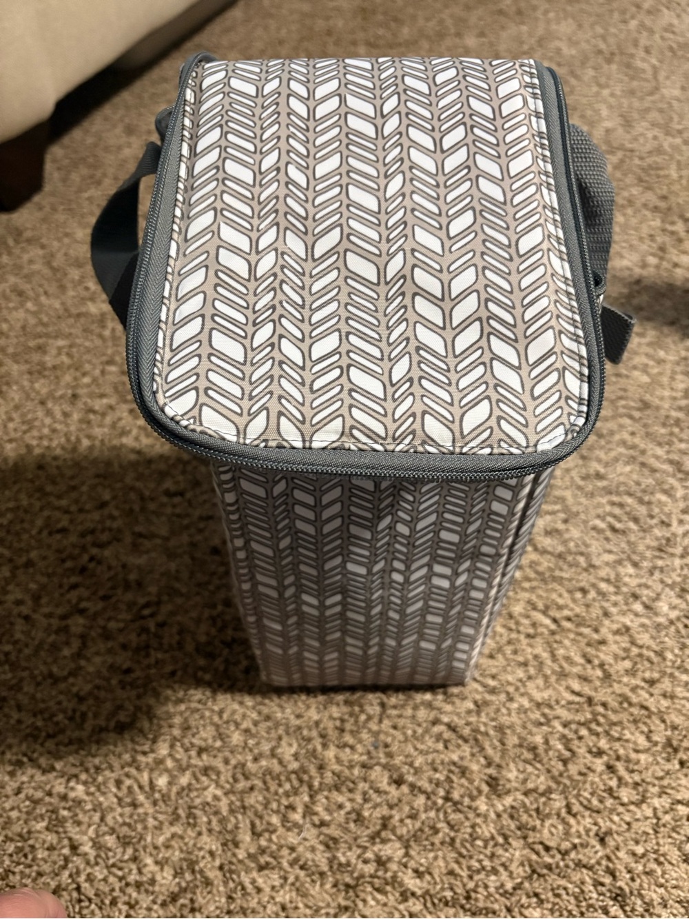 Thirty-One Insulated Gray Patterned Cooler